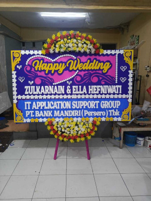Papan Bunga Gedung Serbaguna Krakatau Steel Cilegon